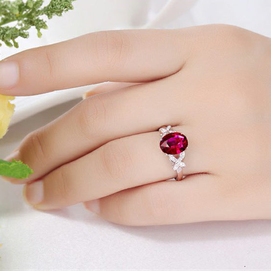 Women's 18k Rose Golden Butterfly Ring