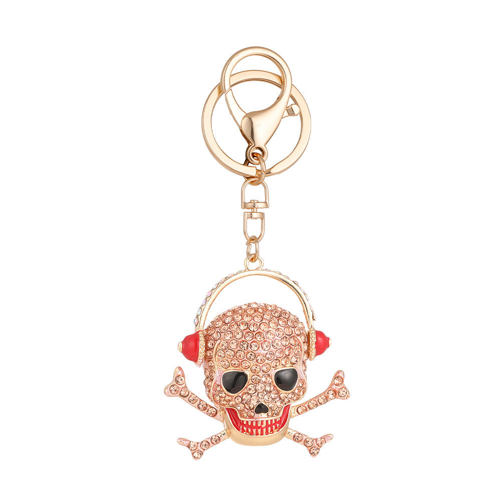 Creative And Versatile Skeleton Car Keychain Pendant