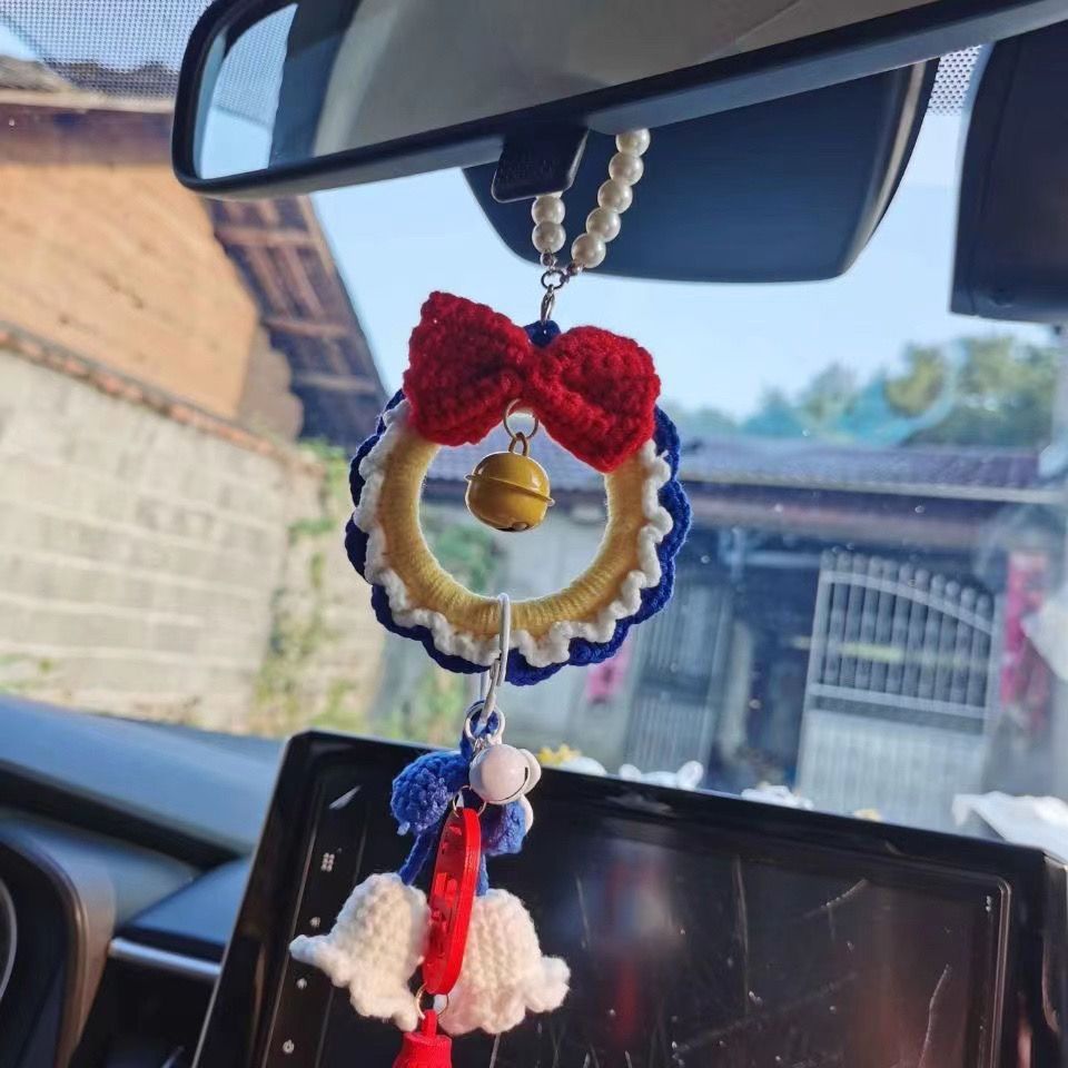 Car Hanging Internet Celebrity Handmade Yarn Weaving
