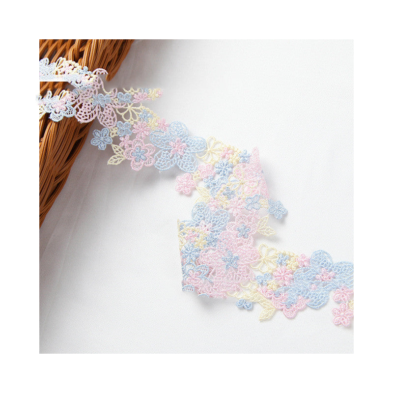 Multi-color Lace Accessories Water Soluble Lace Embroidery