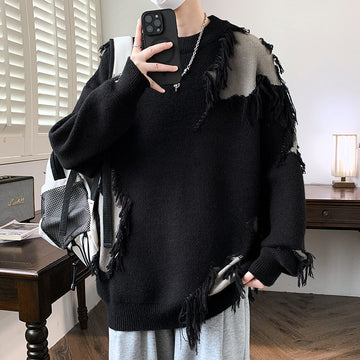 Men's Loose Casual Retro Idle Style Sweater
