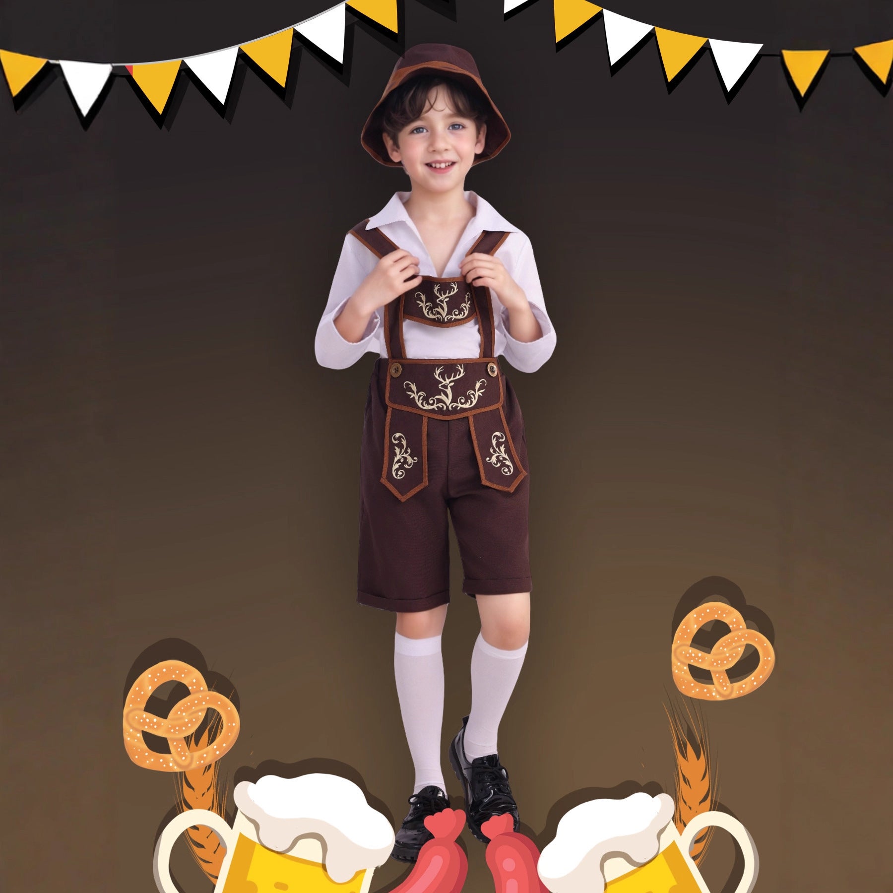 Children's Munich Bavarian Beer Festival Boy Suit Clothing