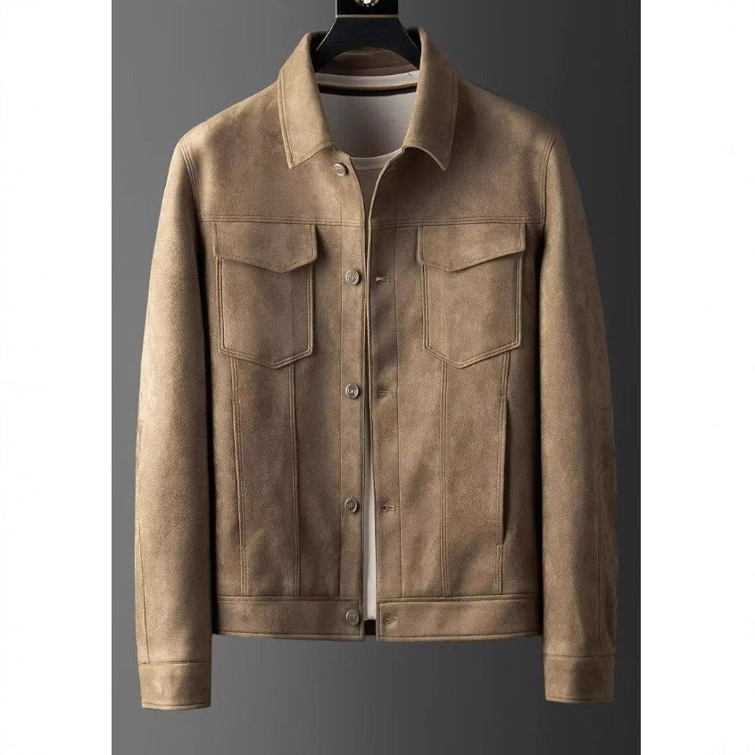 Spring And Autumn New Polo Collar Loose Short Work Clothes