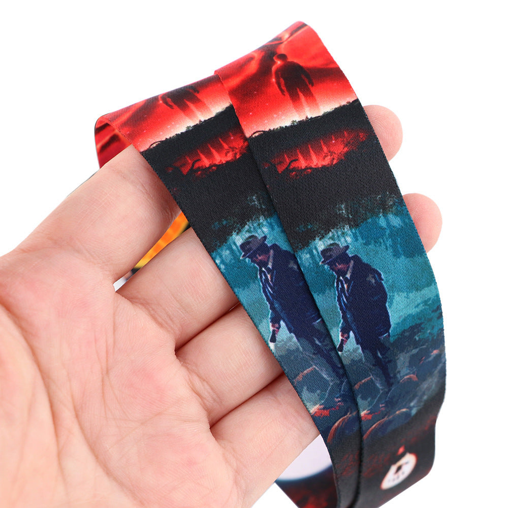 Cartoon Mobile Phone Lanyard Necklace Accessories Keychain