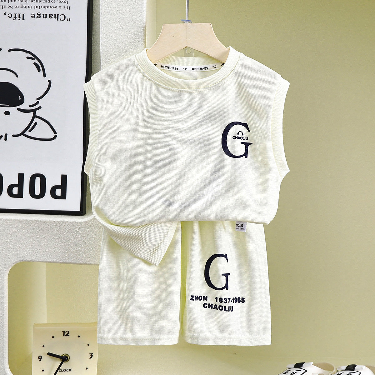 Children's Vest Suit Baby Clothes Summer Clothing