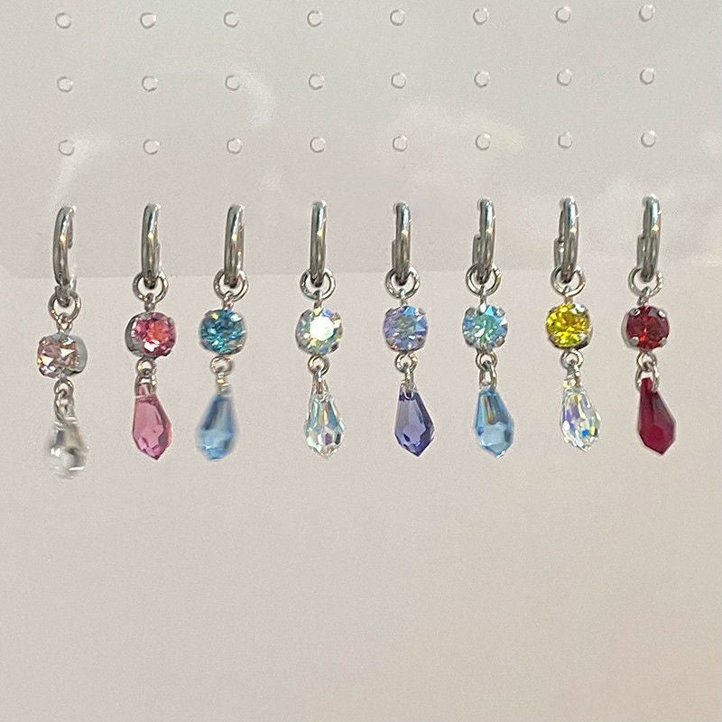 Water Drop Pendant Female Minority All-match High Sense Delicate Earrings
