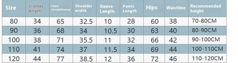 Children's Summer Clothing Casual Cotton Short Sleeve Two-piece Set