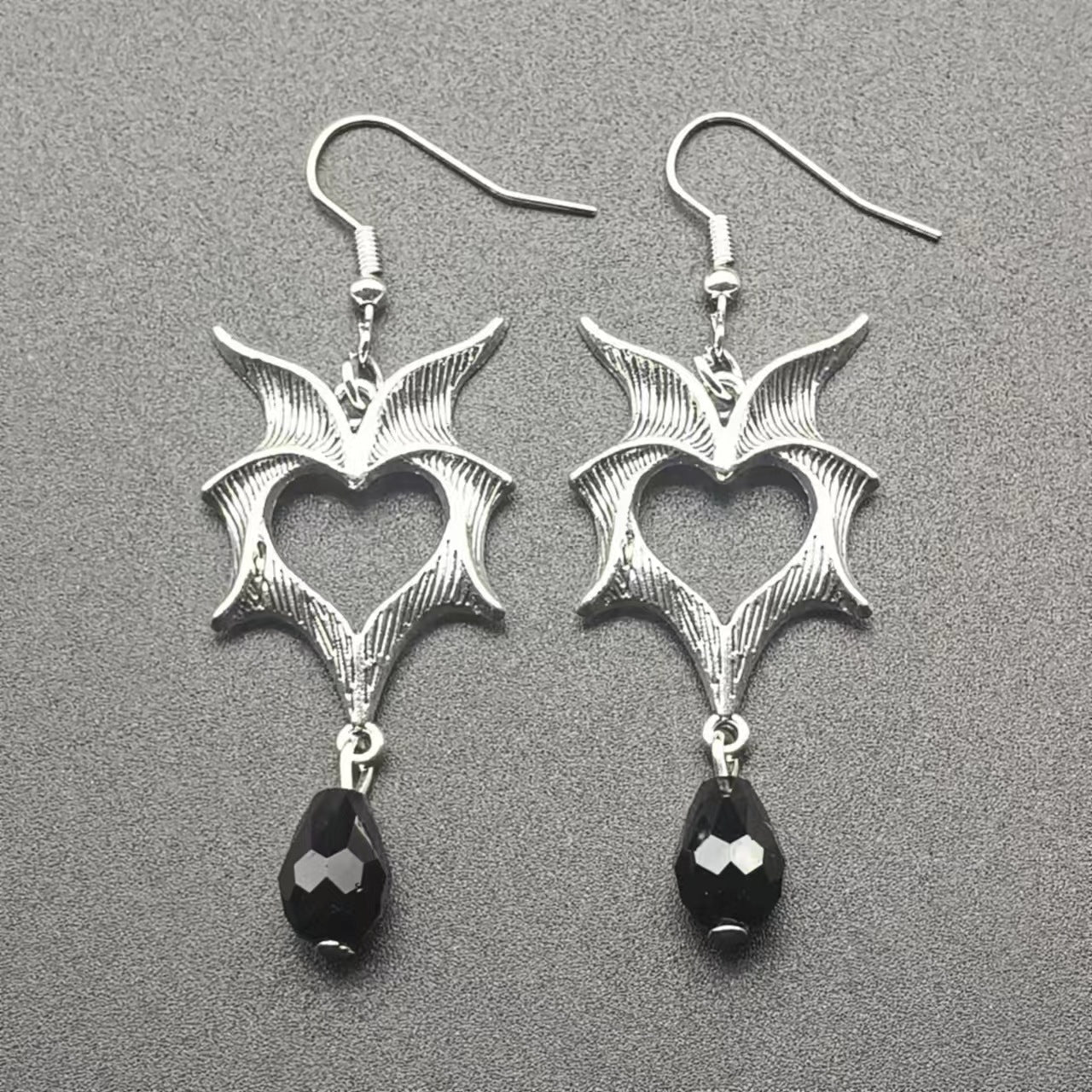 Creative Fashion Halloween Retro Wings Jewelry Earrings