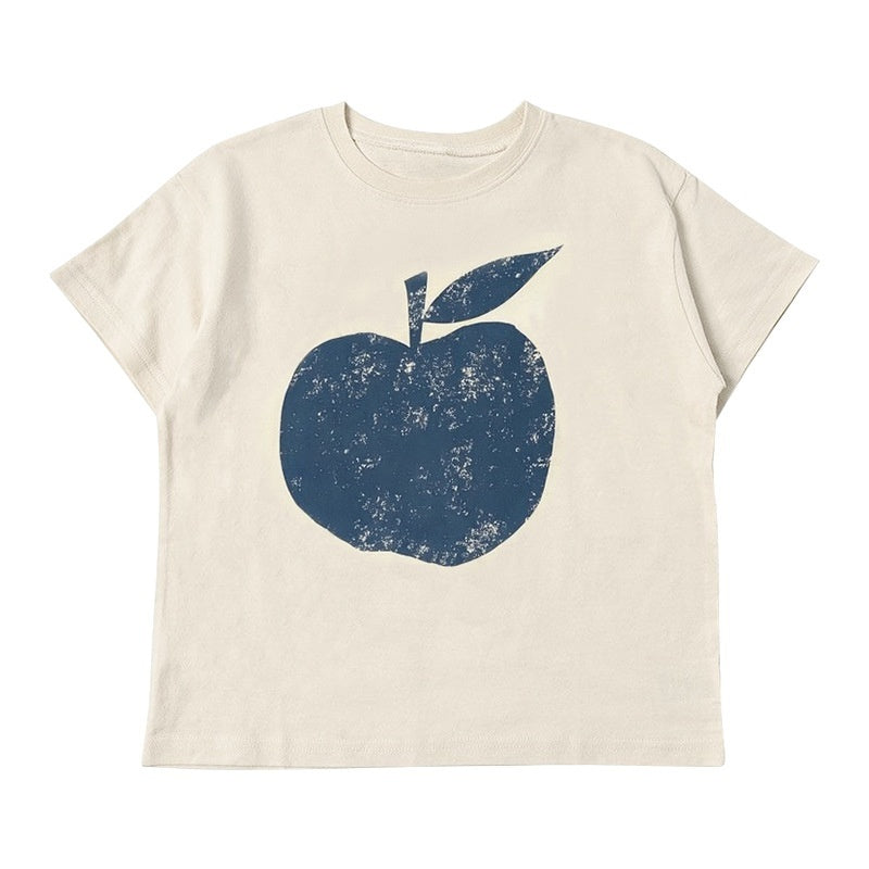 Summer Cotton Fruit Printed Clothing Short Sleeve