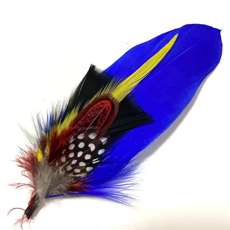 Small Feather Corsage Hat Flower Accessories