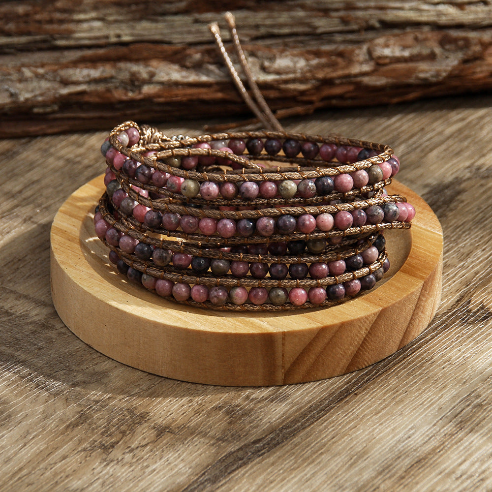 Women's Adjustable 5-row Winding Bracelet