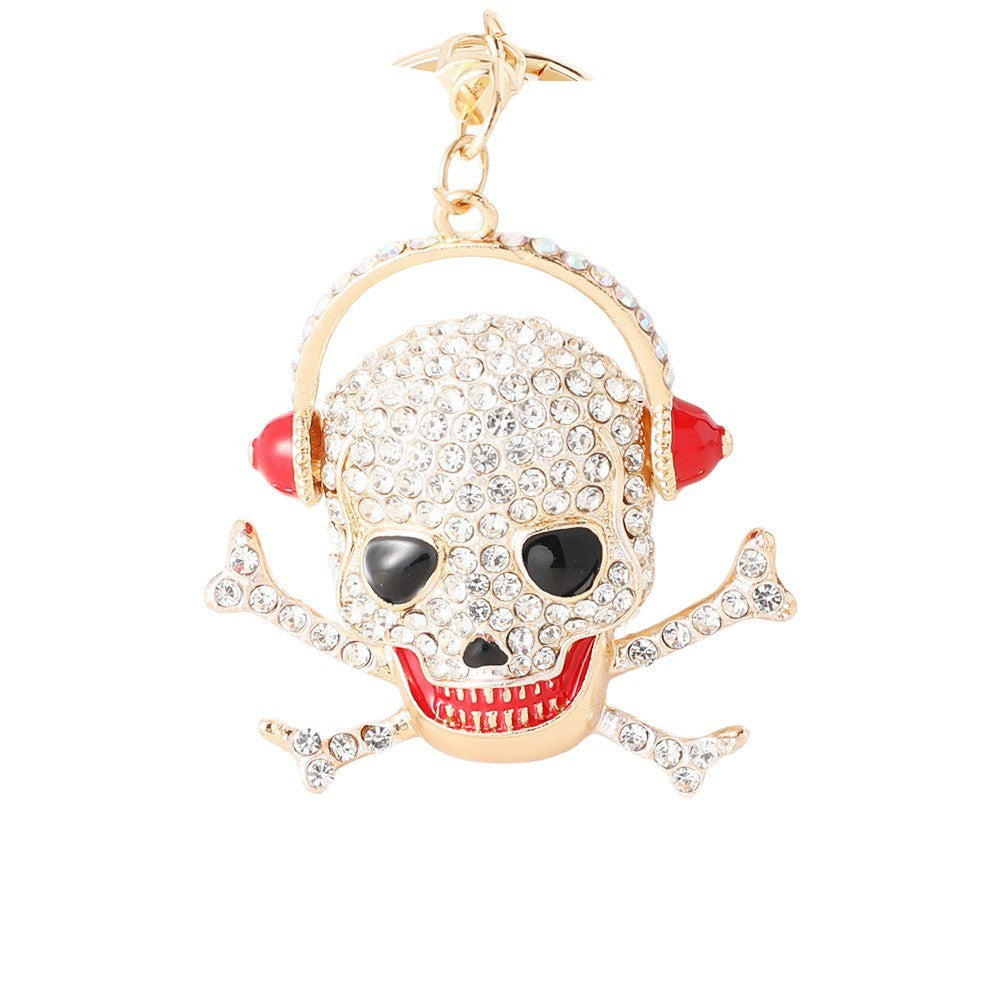 Creative And Versatile Skeleton Car Keychain Pendant