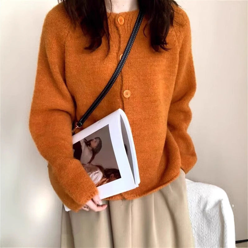 Fashion Loose And Slimming Outer Wear Thick Top