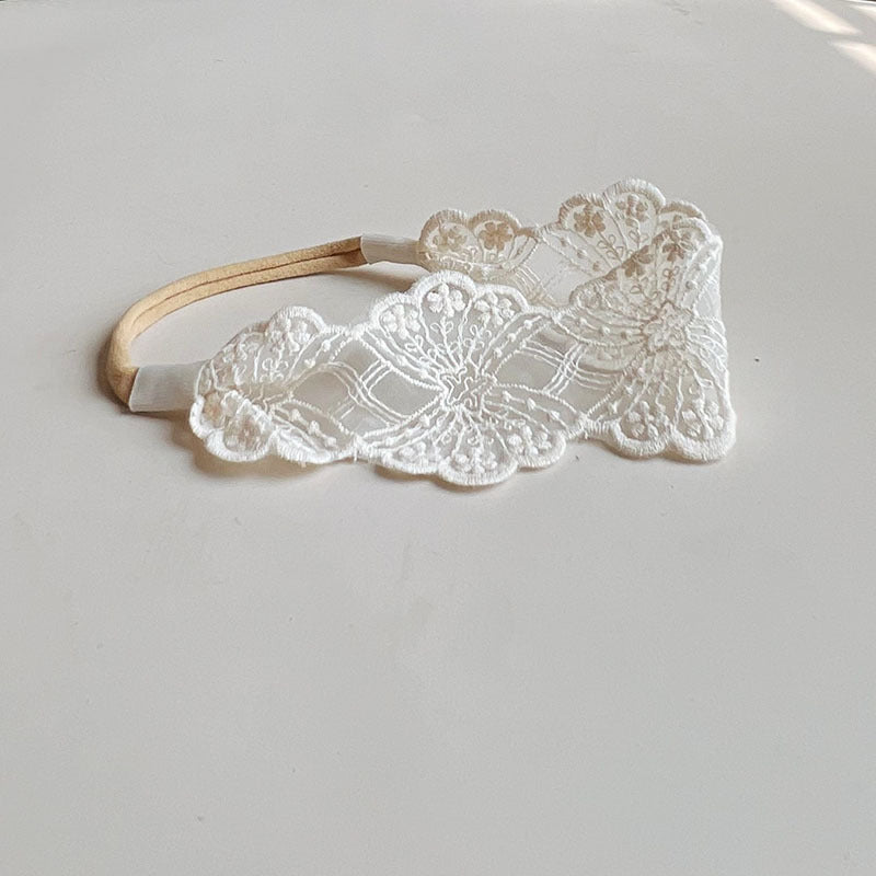 Children's Hair Accessories Lace Elastic Headband