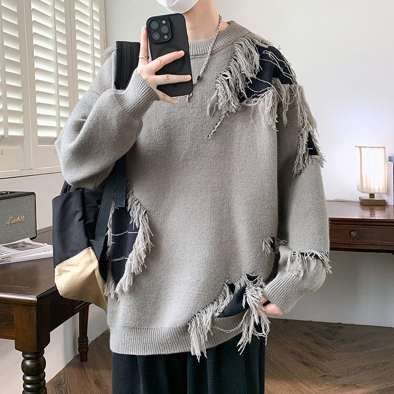 Men's Loose Casual Retro Idle Style Sweater