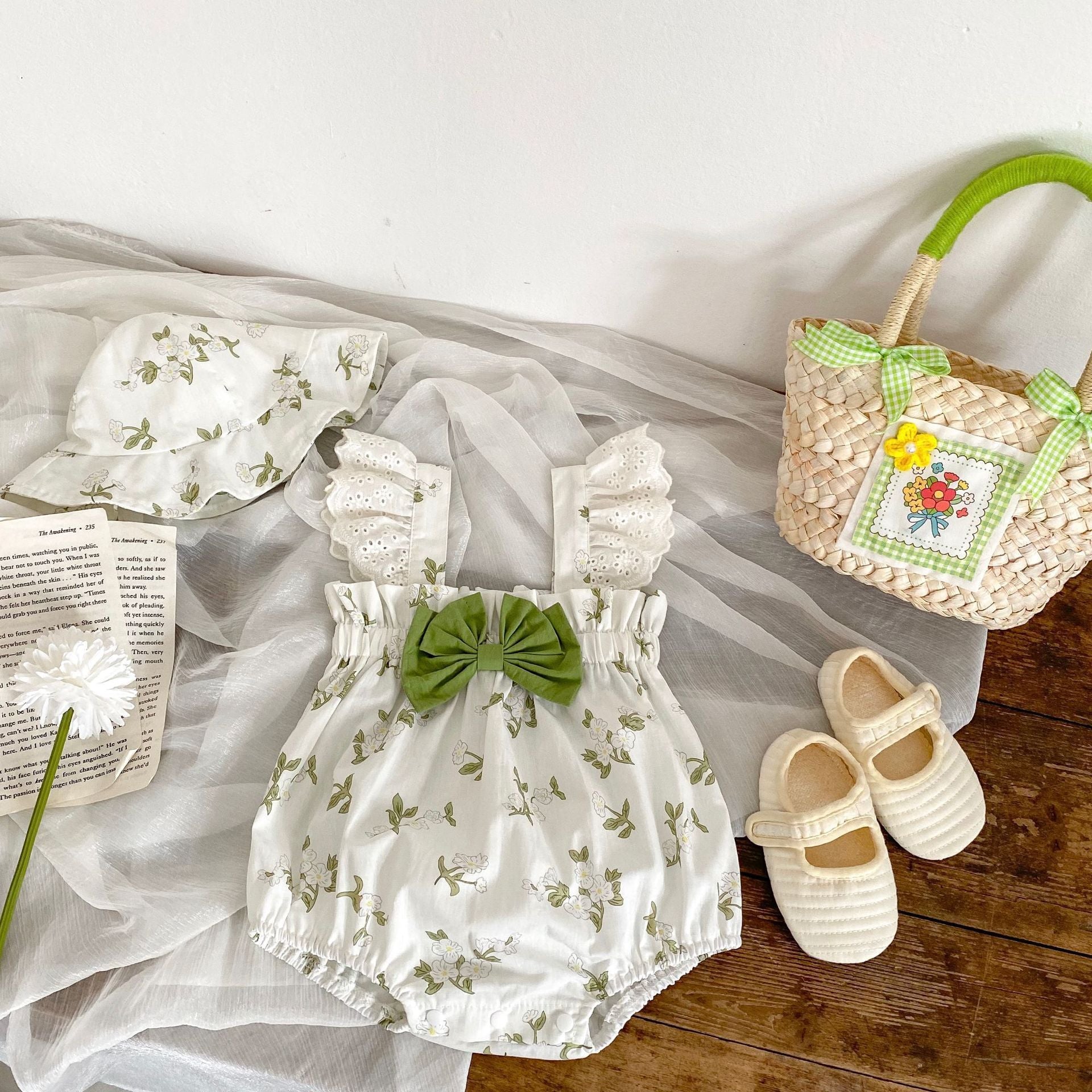 Fashion Girls Flower Clothing Women's Romper