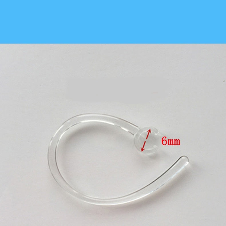 Silicone Bluetooth Headset Ear Hook Accessories 6MM Combination