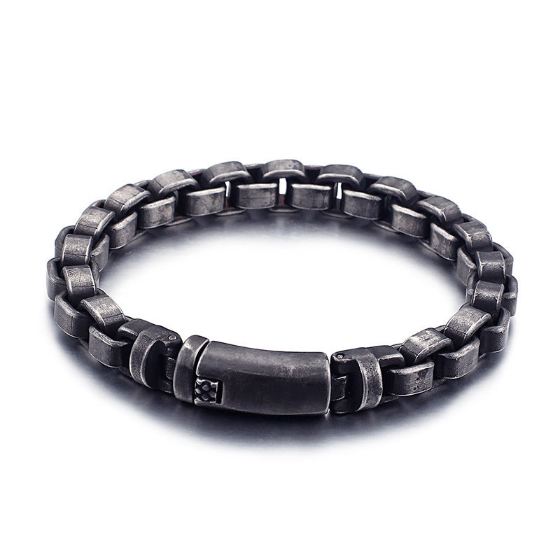European And American Fashion Titanium Steel Retro Personalized Bracelet