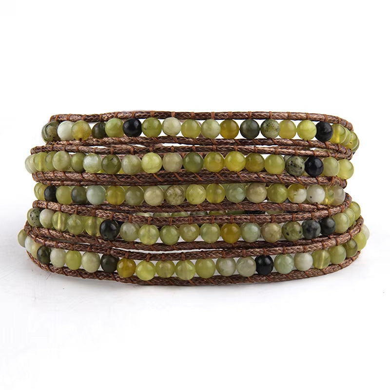 Women's Adjustable 5-row Winding Bracelet