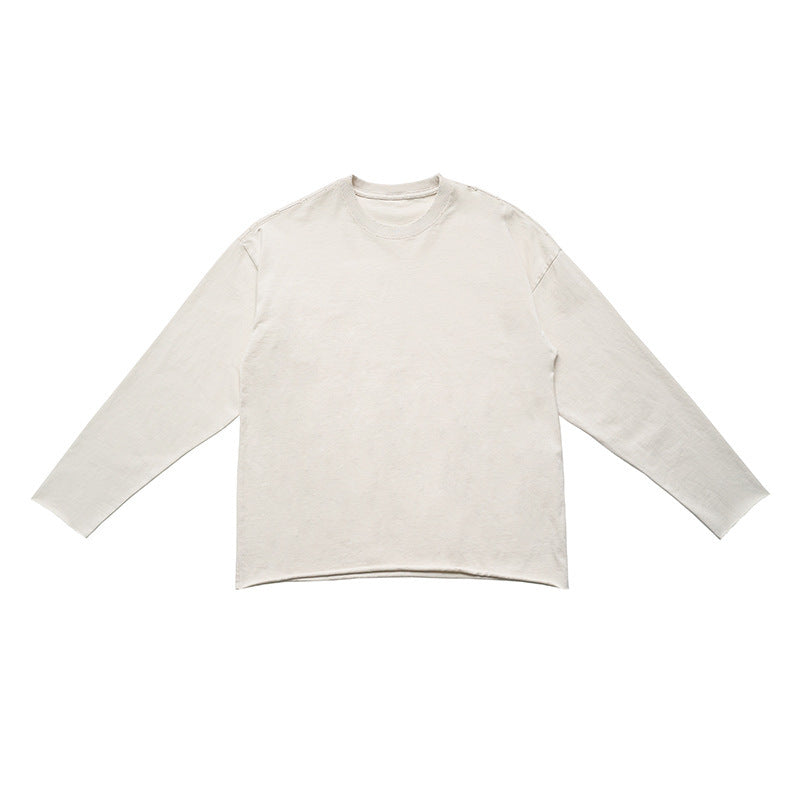 American Round Neck Long Sleeve T-shirt For Men