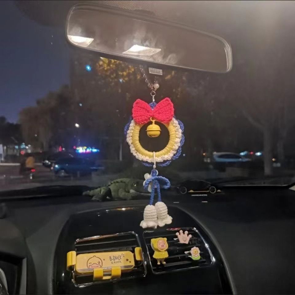Car Hanging Internet Celebrity Handmade Yarn Weaving