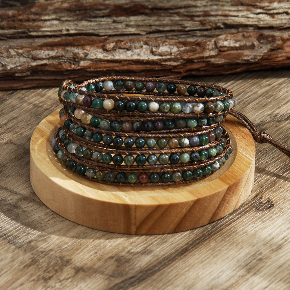 Women's Adjustable 5-row Winding Bracelet