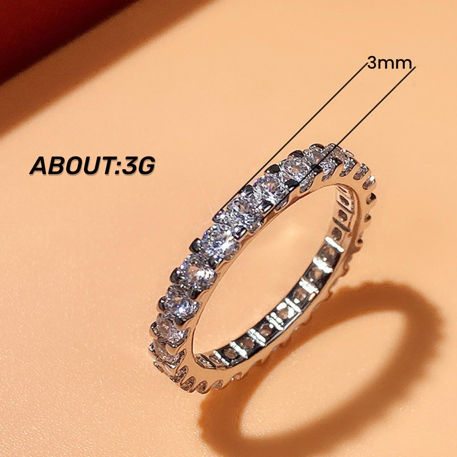 Fashionable Simple High-grade Non-fading Ring For Women