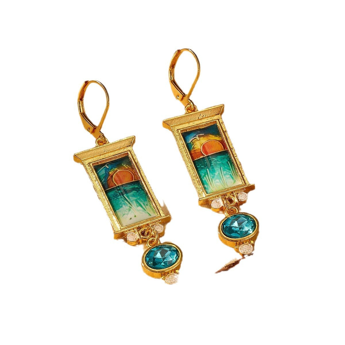 Retro Simple And Exaggerated Earrings