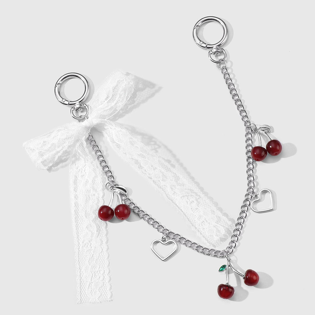 Artificial Cherry Pendant DIY Bag Pendant