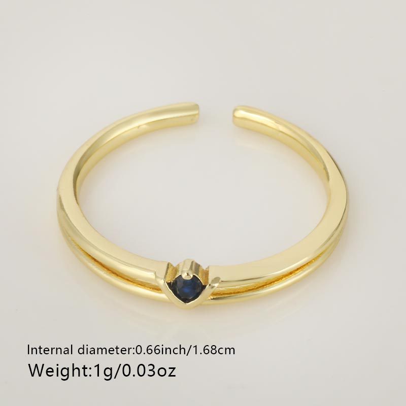 High-grade Flower Open Ring Special-interest Design