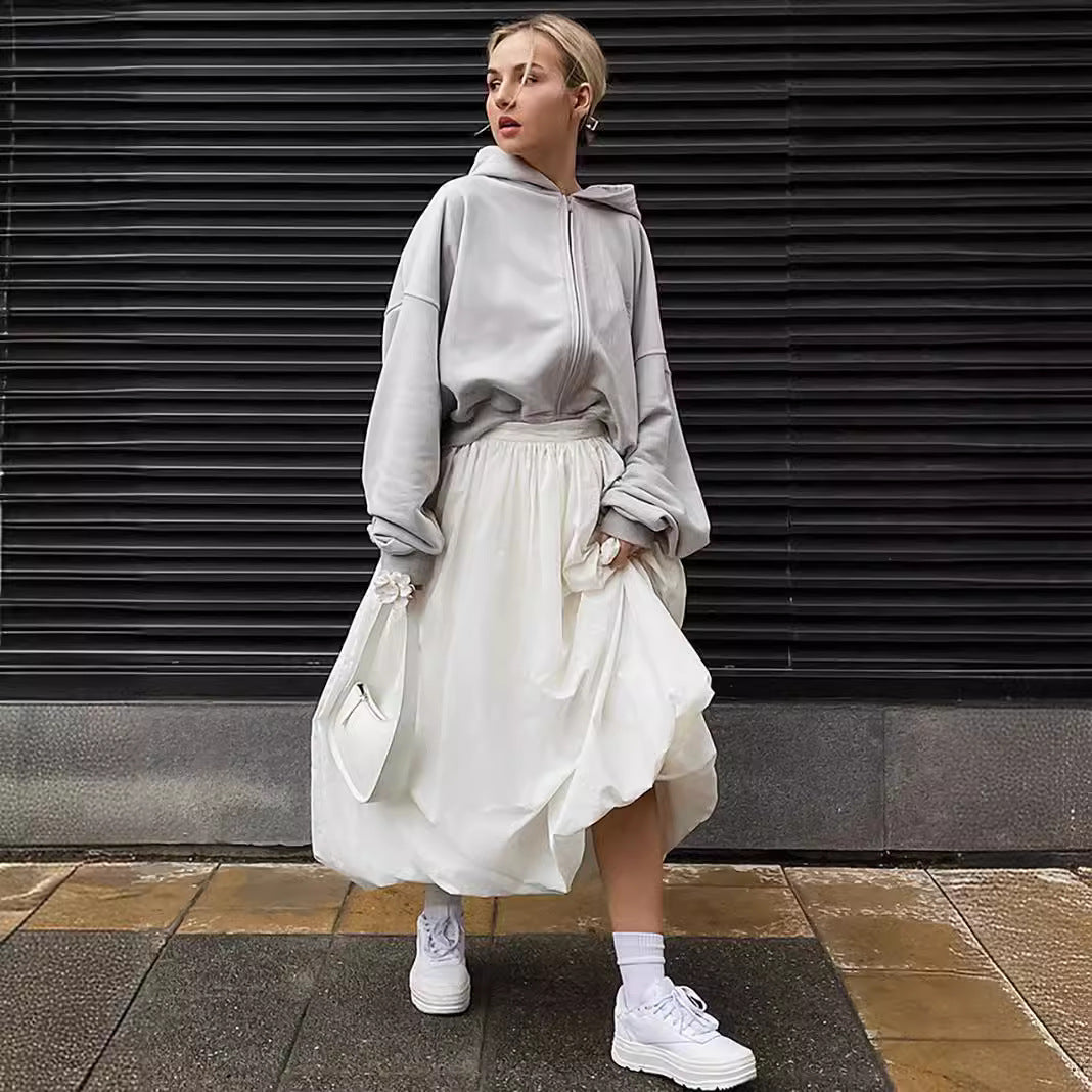 Daily Comfort And Casual Girlish Style Skirt For Women