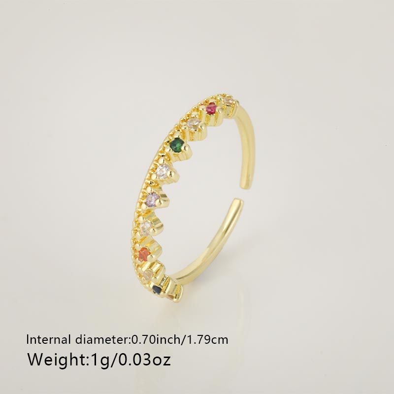 High-grade Flower Open Ring Special-interest Design