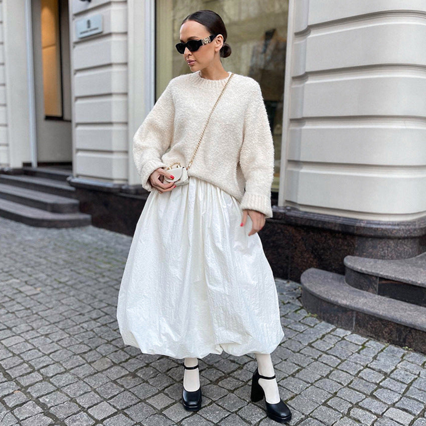 Daily Comfort And Casual Girlish Style Skirt For Women