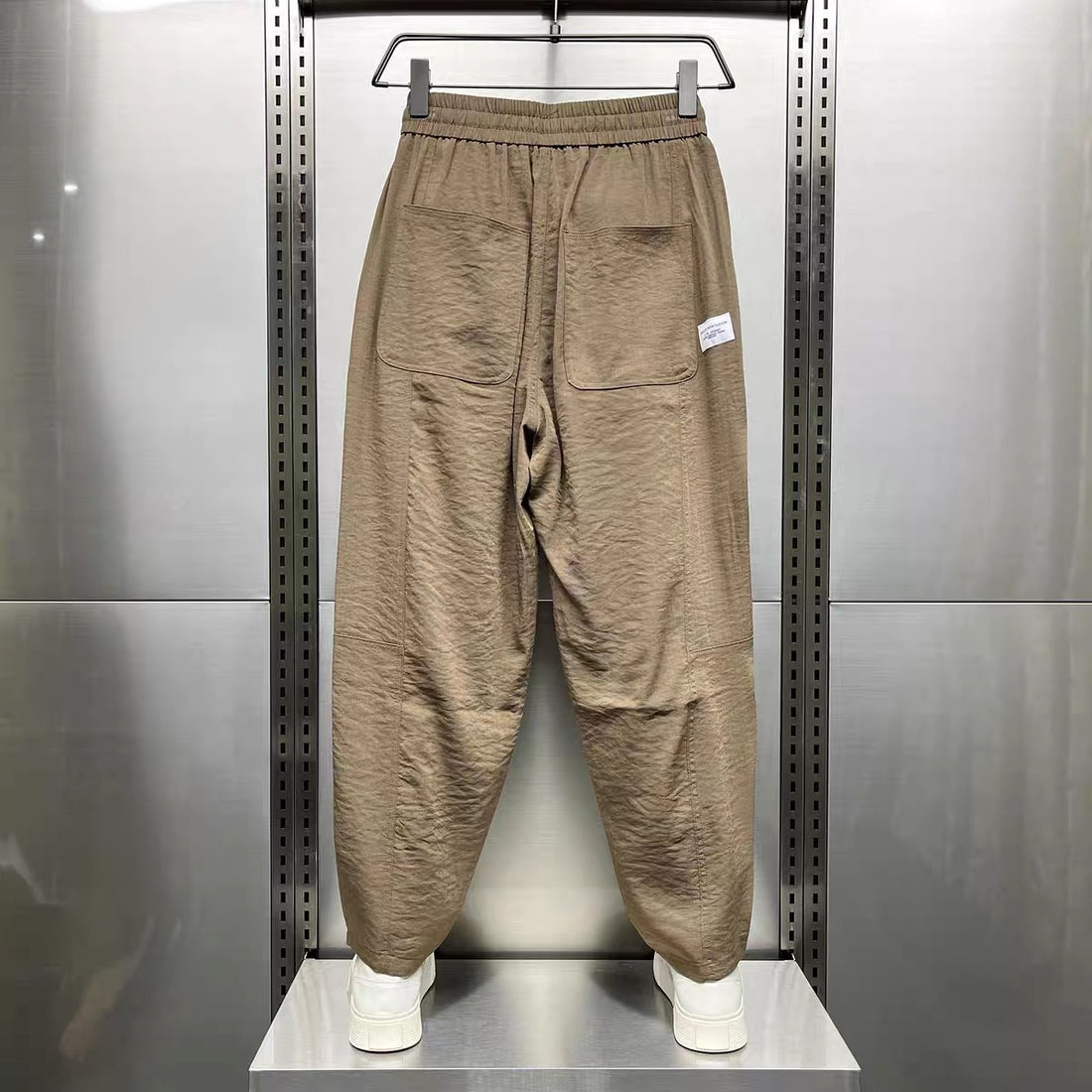 Cotton And Linen Ultra-thin Breathable Draped Casual Pants