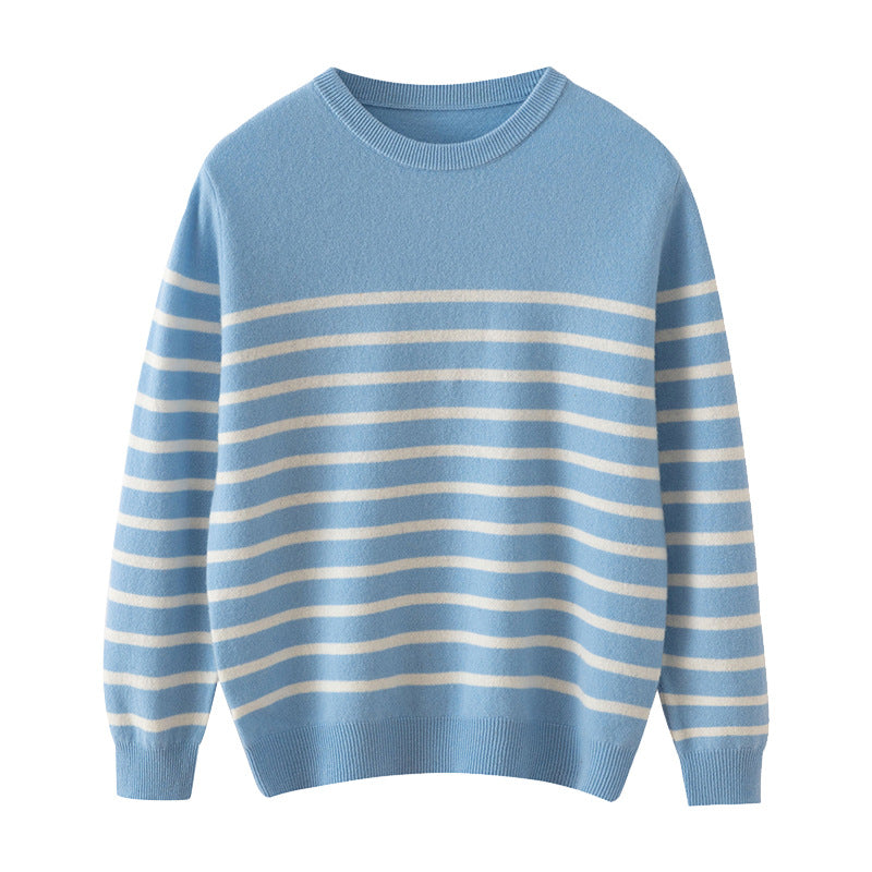 Men's Fashion Round Neck Long Sleeve Sweater