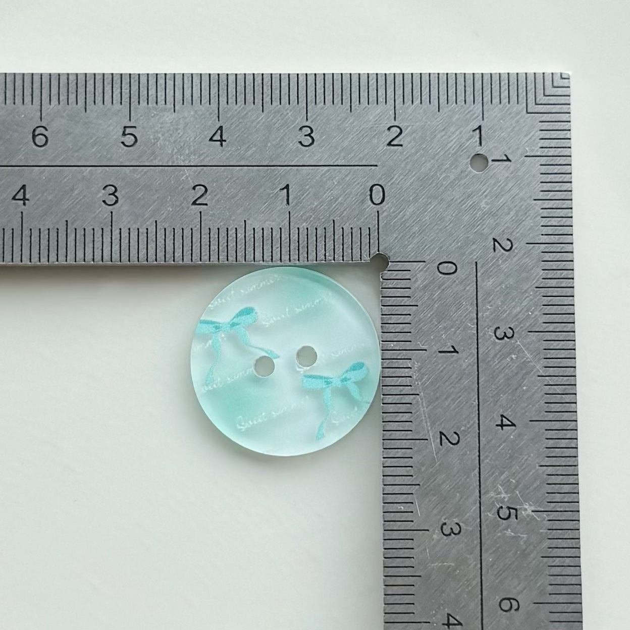 Button Cartoon Plaid Acrylic DIY Clothes Accessories