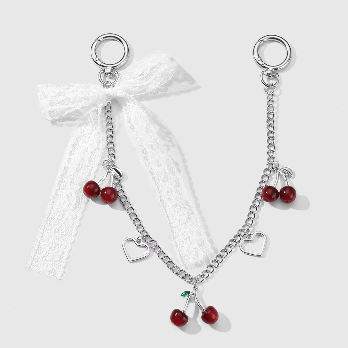 Artificial Cherry Pendant DIY Bag Pendant