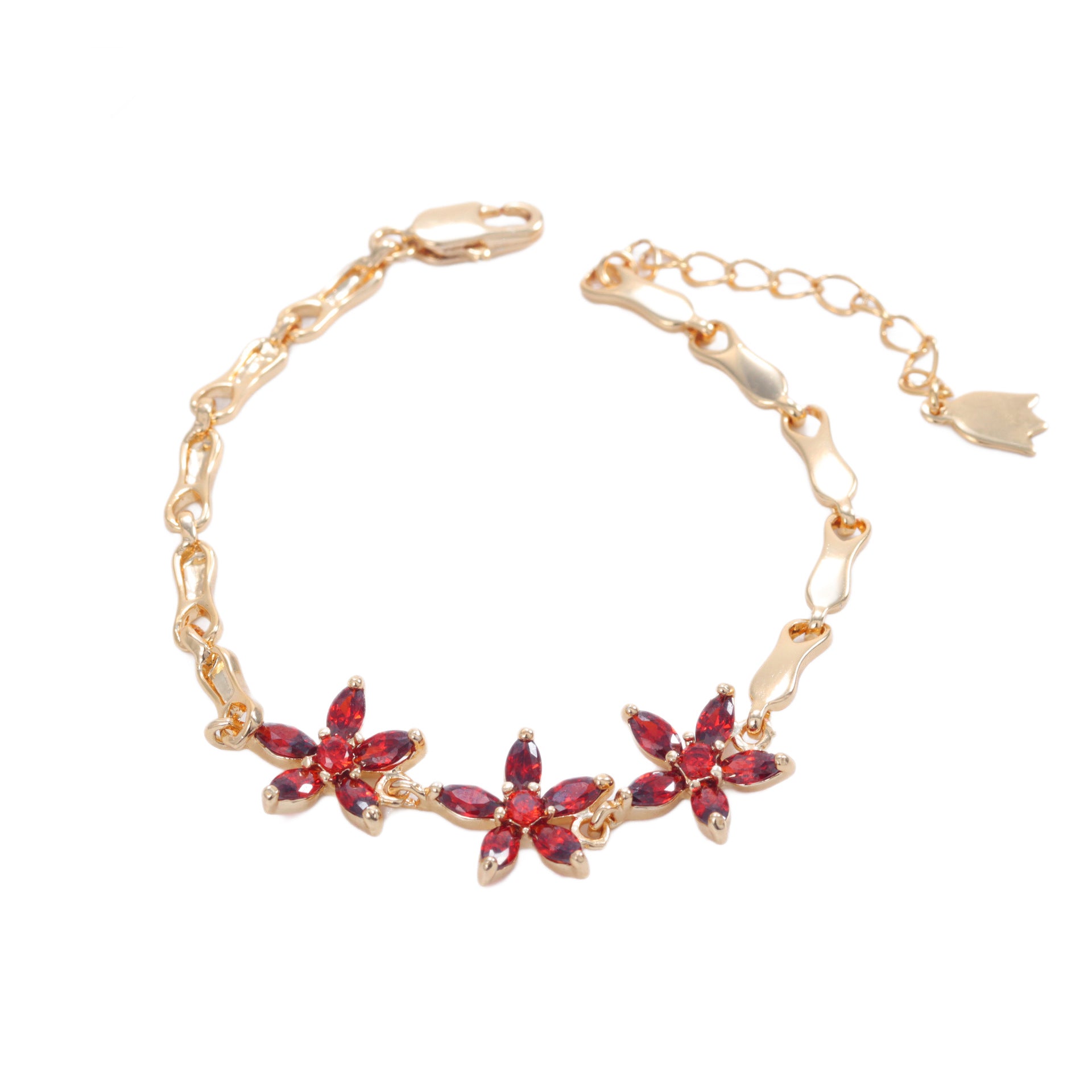 Clover Diamond Japanese And Korean Flower Bracelet For Women