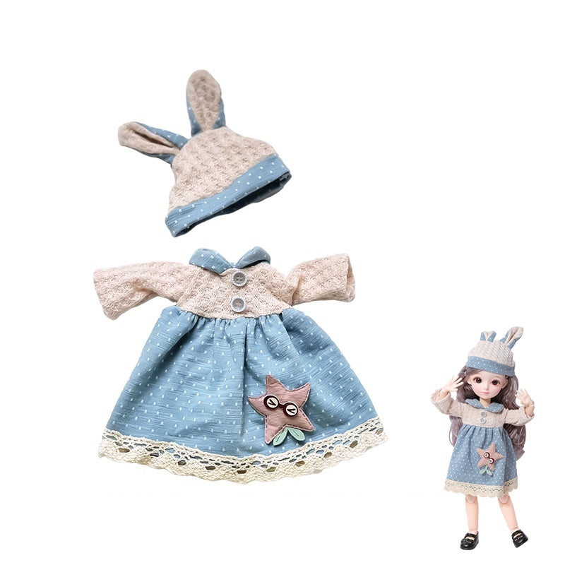 31cm Doll Clothes Princess Kindergarten Doll Accessories