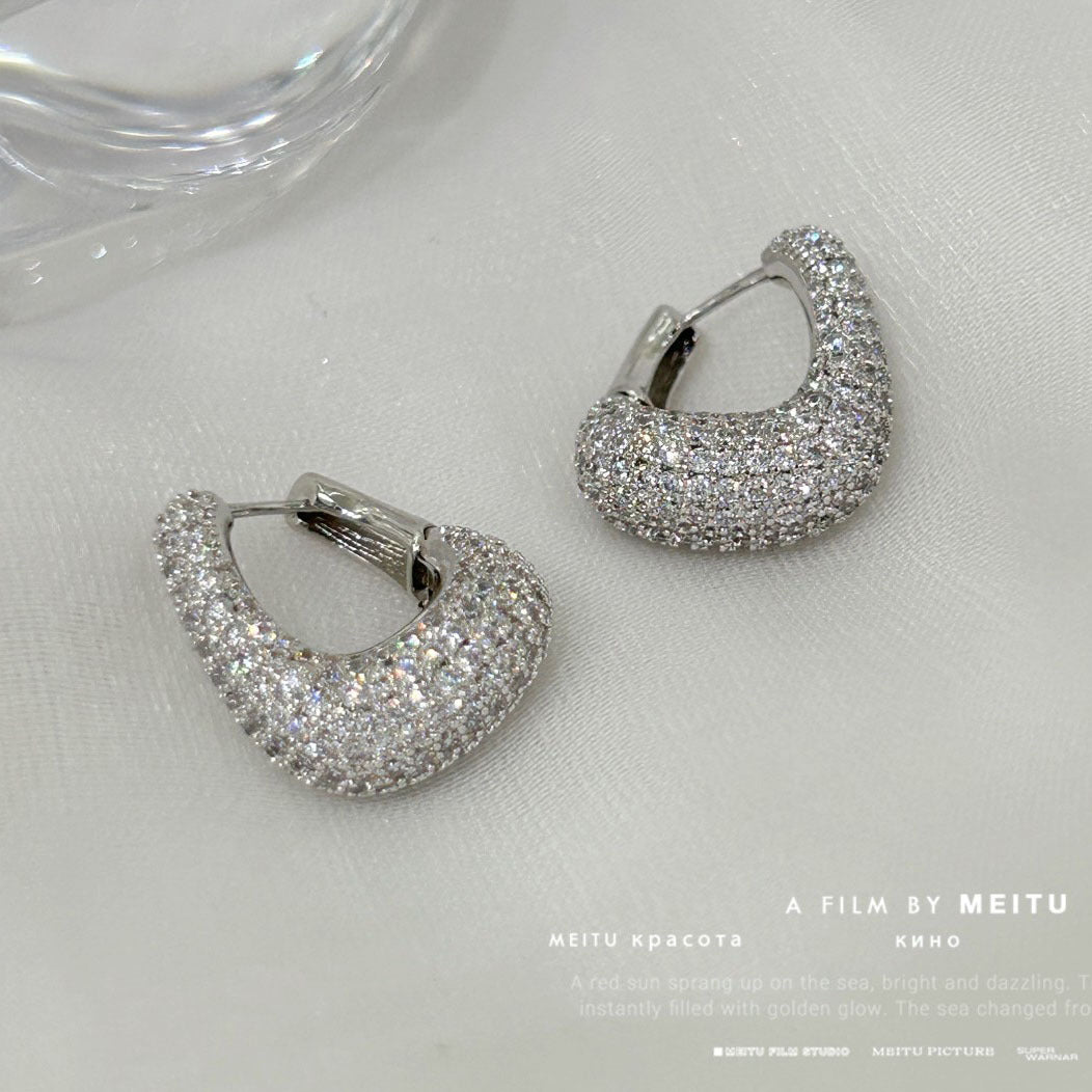 Female Niche High Sense Water Drop Earrings