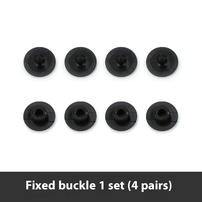 Velcro Removable Hole Shoes Shoe Buckle Accessories