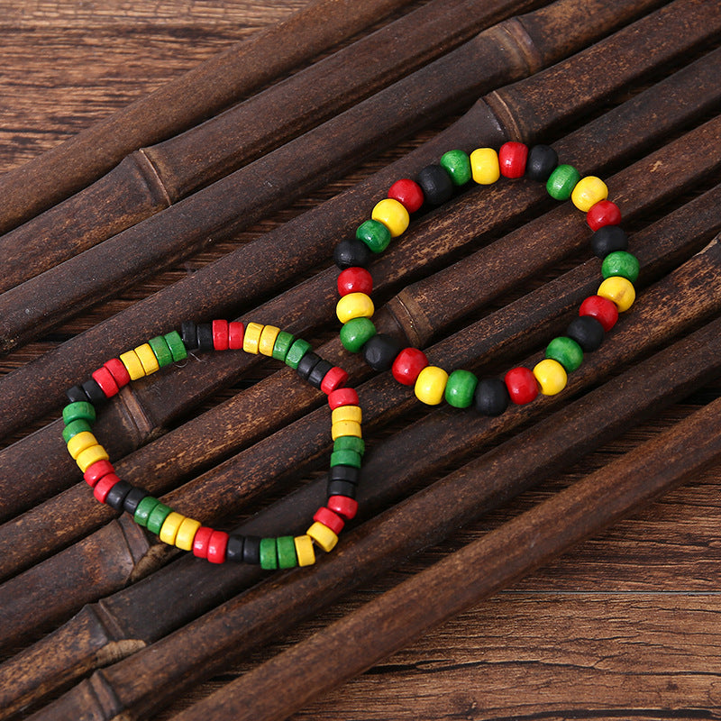 Vintage Hand-woven Six-piece Men's Bracelet