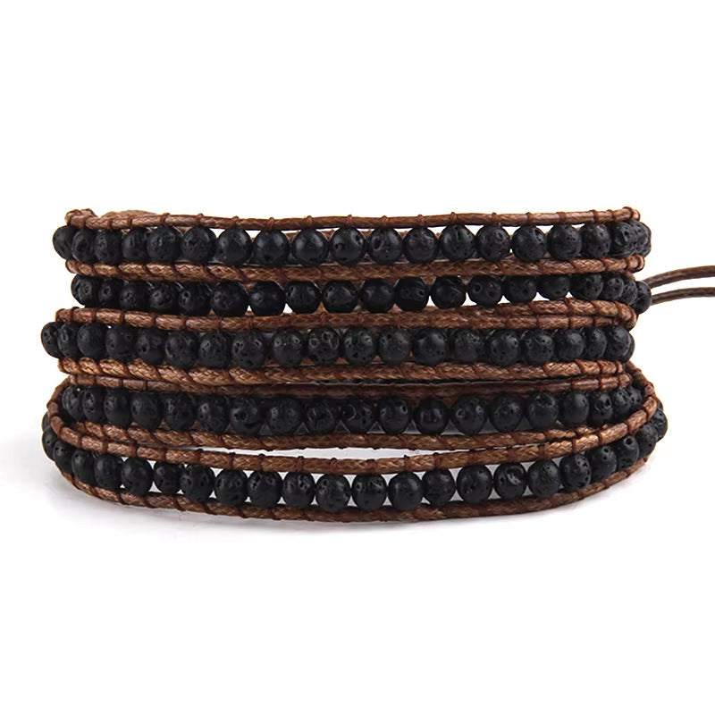 Women's Adjustable 5-row Winding Bracelet