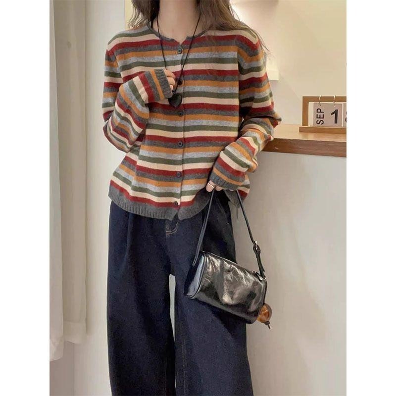 Fashionable Stylish Versatile Sweater Coat Tide