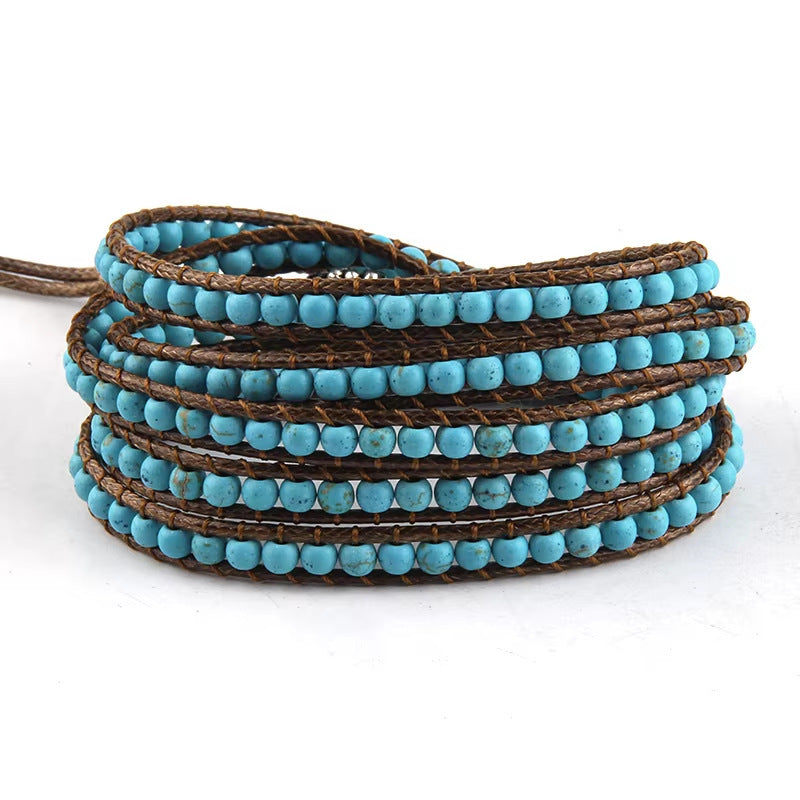 Women's Adjustable 5-row Winding Bracelet