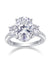 Crown Of Radiance - A Fashionable And Luxurious Jewelry Accessory Set With Moissanite S925 Sterling Silver And Platinum-plated Diamond
