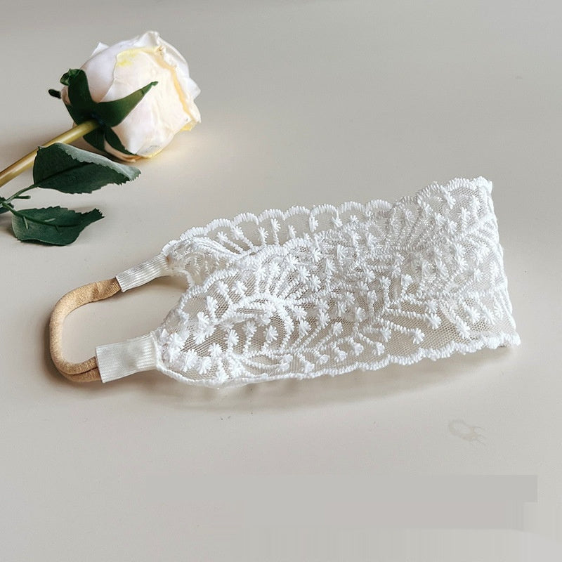 Children's Hair Accessories Lace Elastic Headband
