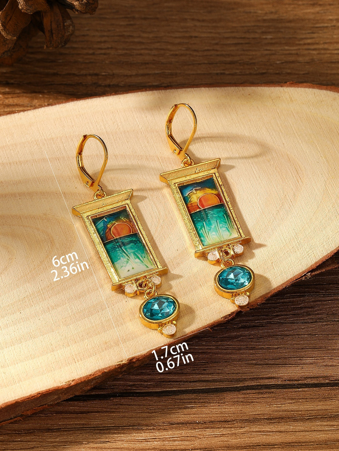 Retro Simple And Exaggerated Earrings