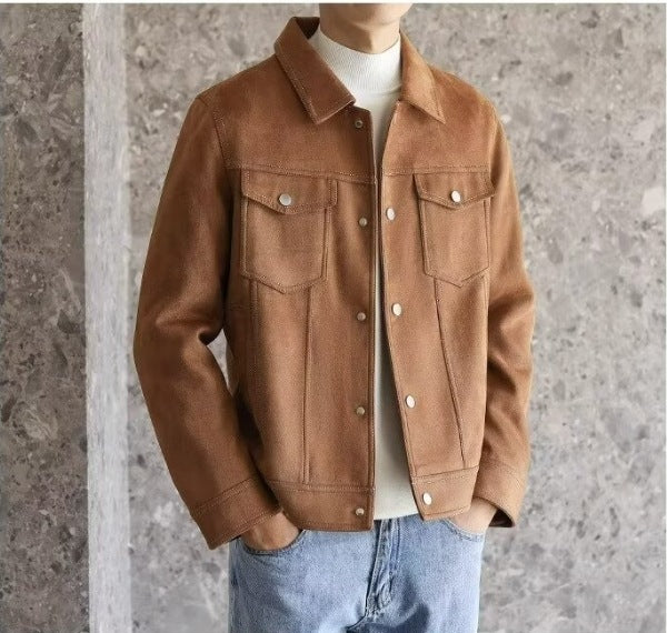 Spring And Autumn New Polo Collar Loose Short Work Clothes