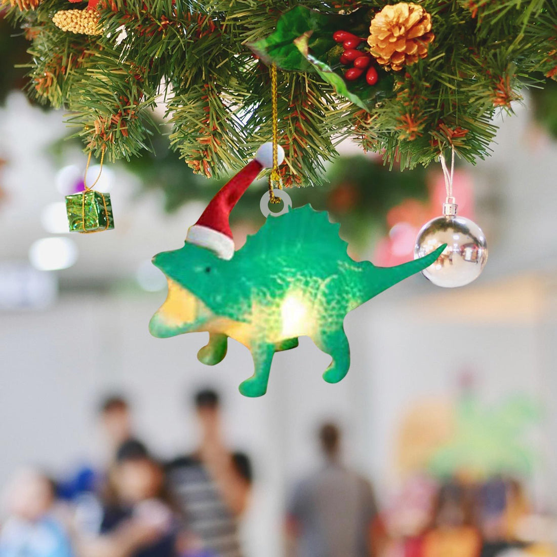 Lovely Christmas Home Decor Acrylic Pendant In The Car